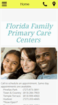 Mobile Screenshot of floridafamilyprimarycarecenters.com